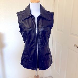 Soft Leather Vest